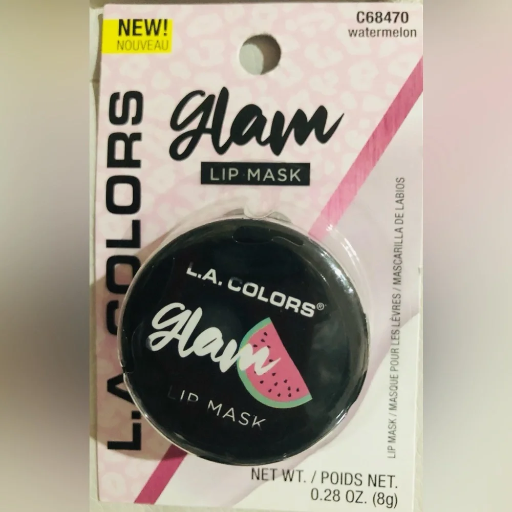 4pack scented GLAM strawberry, watermelon‎ & peach lip masks & vanilla scrub